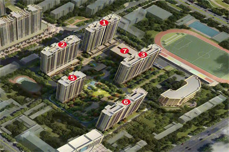 华龙西苑4室2厅2卫117m2毛坯房